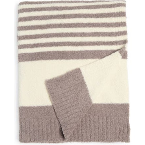 CozyChic Stripe Throw Blanket - Barefoot Dreams