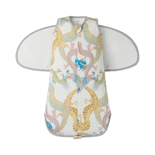 Nest Designs Organic Cotton Swaddle Sleep Bag | 0.25-1.0 TOG | GOTS Certified & OEKO-TEX® Certified Fabric