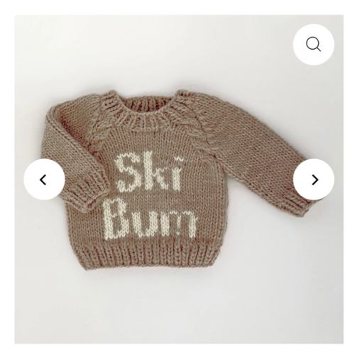 Ski Bum Crewneck Sweater