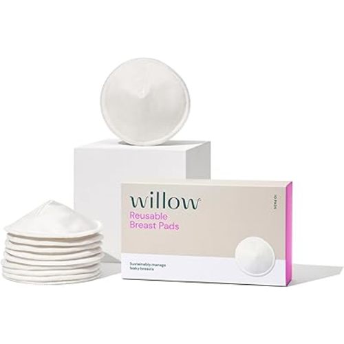 Willow Reusable Nursing Pads, 10-Count