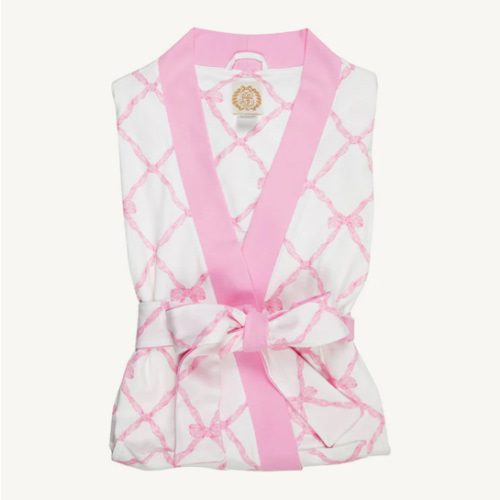 Ready or Not Robe (Women) - Belle Meade Bow with Pier Party Pink