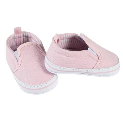 Gerber Baby Girls' Soft Sole Slip-on Sneakers, Pink