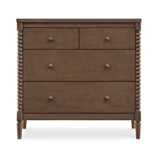 Saint 4 Drawer Dresser with Changing Top and Interlocking Drawers | Delta Children