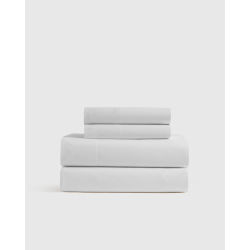 Classic Organic Percale Sheet Set in Espresso