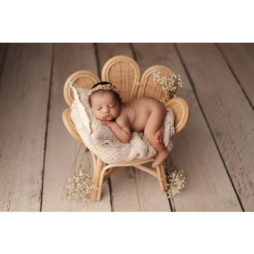 Handcrafted Natural Rattan Chair fo Kids