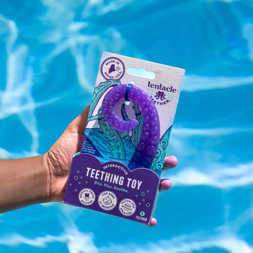 Tentacle Teether - Made in Maine - Family Business
