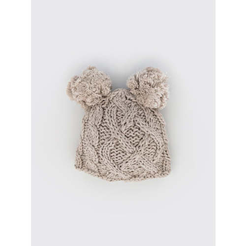 Newborn Double Pom Pom Hat