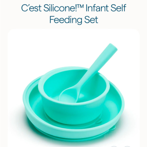 C'est Silicone!™ Infant Self-Feeding Set | Munchkin