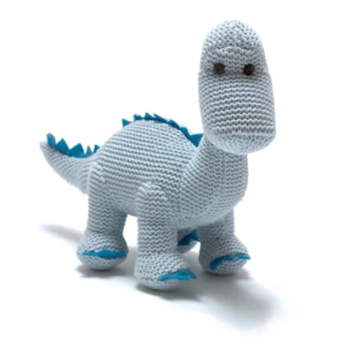 Organic Diplodocus Dinosaur Rattle