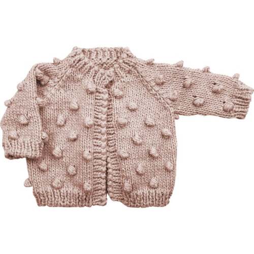 Popcorn Cardigan, Blush - The Blueberry Hill | Maisonette