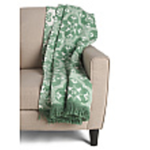 Made In Portugal Tile Print Throw | Home | T.J.Maxx