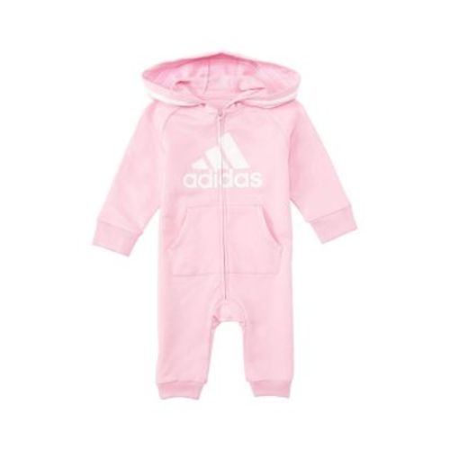 Baby Girls Long Sleeve Hooded Coveralls