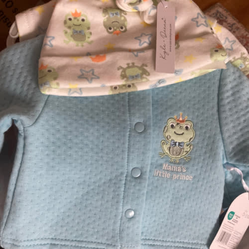 Kyle & Deena Baby Boy Baby Clothes 4 0-3M Mama’s Little Prince