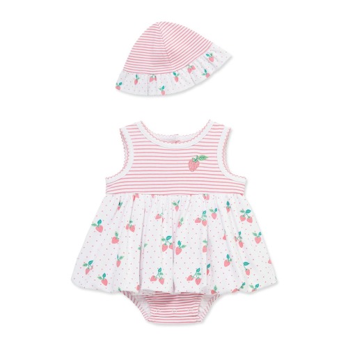 Kids' Blueberry Cotton Popover & Sun Hat Set (Women) | Nordstromrack