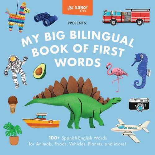 My Big Bilingual Book of First Words - (Sí Sabo Kids) by Mike Alfaro & Gerardo Guillén (Hardcover)