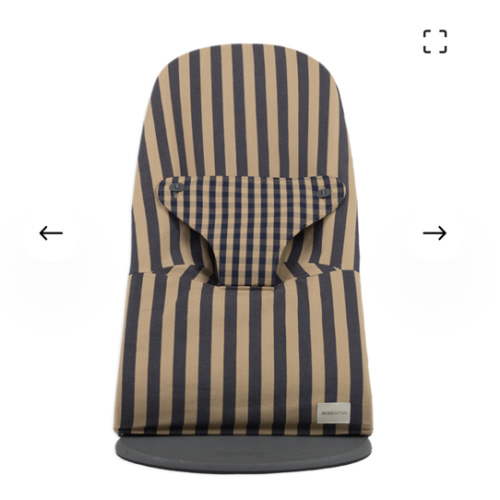 Babybjörn Navy + Caramel Cover - Minicoton