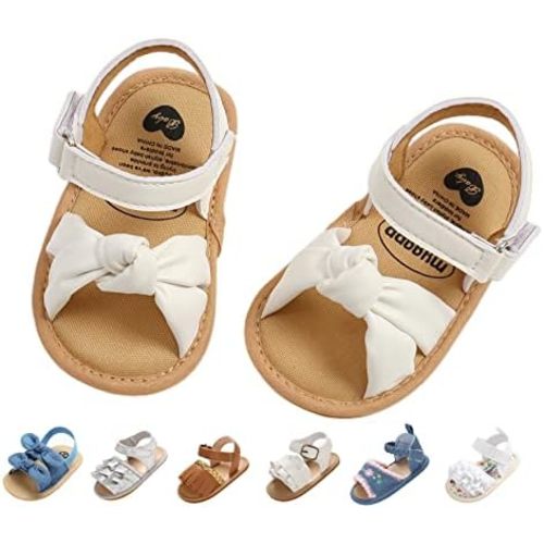 Baby Girls Sandals Summer Shoes Outdoor First Walker Toddler Girls Shoes for Summer