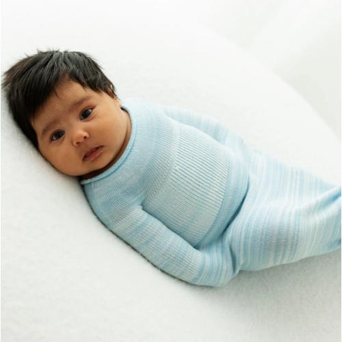 Blue Swaddle Sleep Sack - Small ( 6-12 pounds)