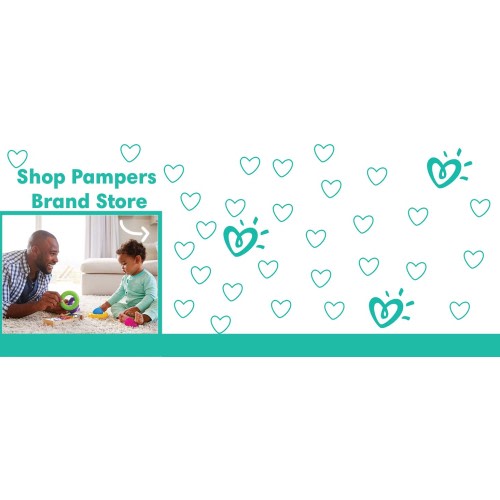 Pampers Swaddlers Diapers - Size 3, One Month Supply (168 Count), Ultra Soft Disposable Baby Diapers