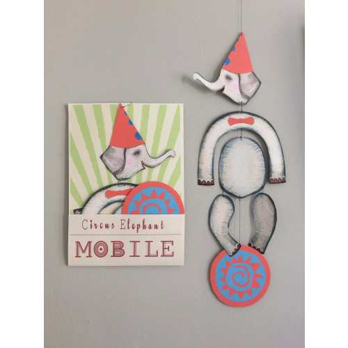 Circus Elephant Mobile