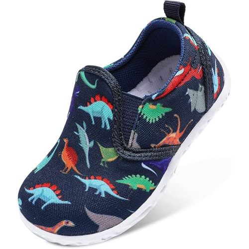 FEETCITY Unisex Baby Shoes Boys Girls Sneakers Infant Slip On First Walking Shoes Toddler Casual Star Sneaker Crib Shoes