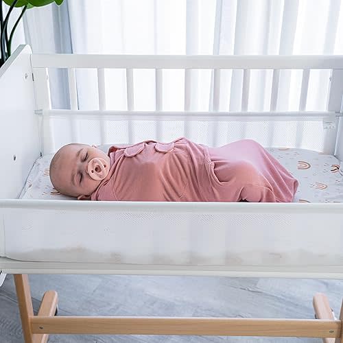 3 Pack Infant Sleep Sack Wrap Newborn Babies (Small 0-3 Months, Blush, Mauve, Mulberry)