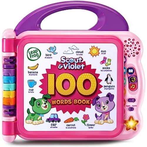 LeapFrog Scout and Violet 100 Words Book, Purple