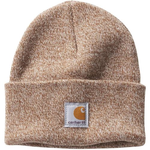 Carhartt Youth Knit Beanie Cuff Hat, Copper/Natural, One Size