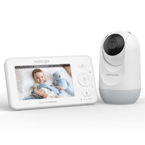 Momcozy  4.3" HD Baby Monitor with Camera and Audio Split Screen