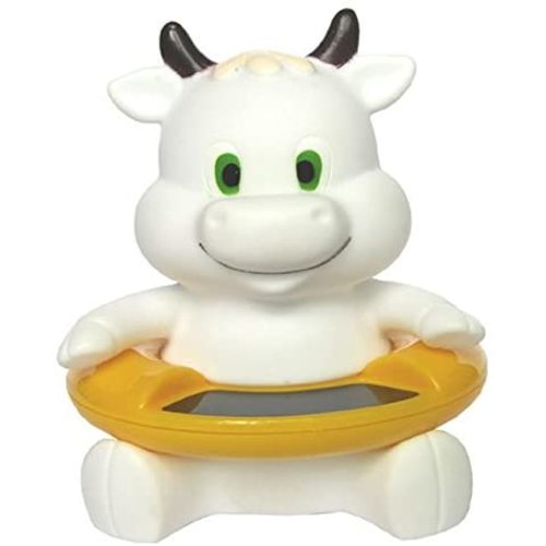 Baby Bath Thermometer Floating Bathtub Toy Cow