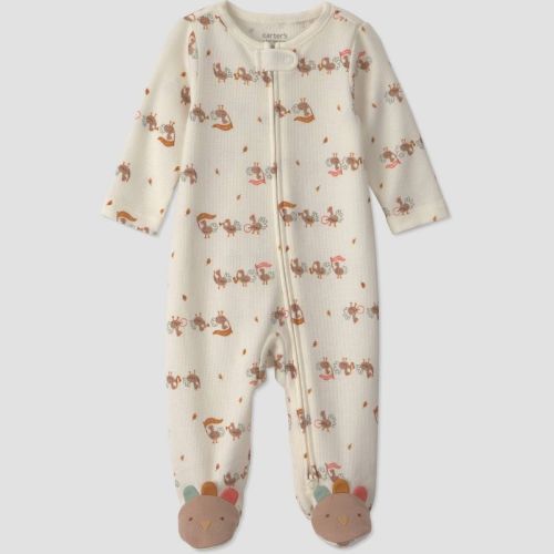 Carter's Just One You® Baby Turkey Sleep N' Play - Ivory Newborn