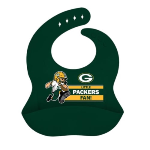Green Bay Packers Silicone Bib at the Packers Pro Shop