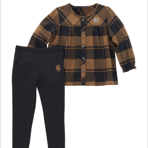 Girls' Long-Sleeve Sweatshirt Print Legging 2pc Set (Infant)