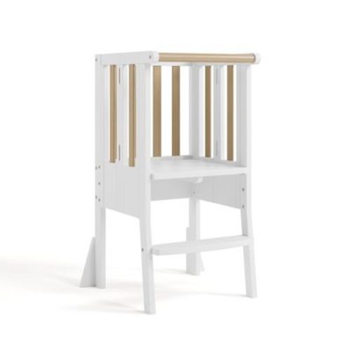 Storkcraft Foldable Toddler Step Stool - Sage/driftwood