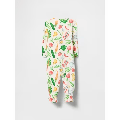 Baby Organic Cotton Footed One-Piece | Gap