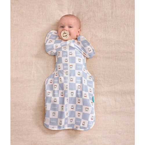 Swaddle Up™ 1.0 TOG Cotton Blue Miffy Checker