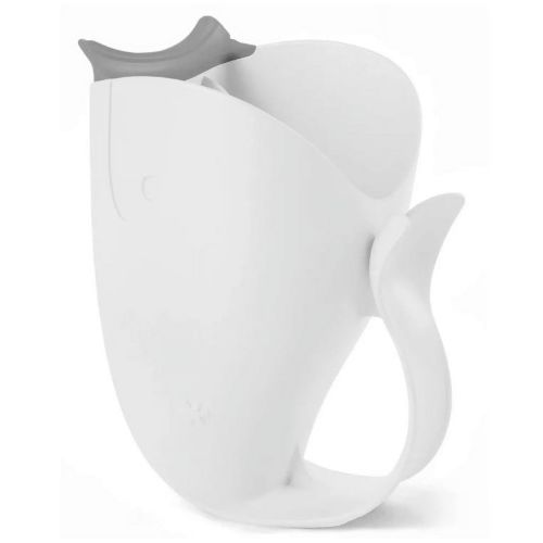 Skip Hop Baby Bath Rinse Cup MOBY® Tear-free Waterfall Rinser White Age 0+