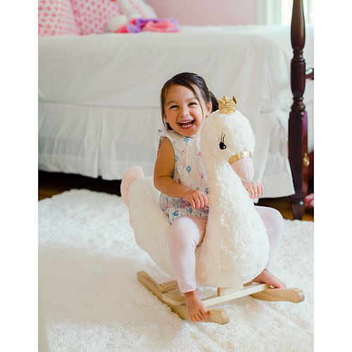 Soft Landing Joyrides – Swan Character Rocker