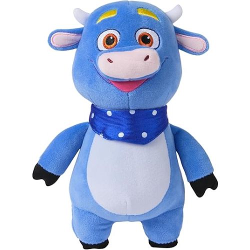 Dora Official Benny Plush Cow, Educational Toys, Plush Toys, Cow Stuffed Animal for Ages 3 and Up, 8"