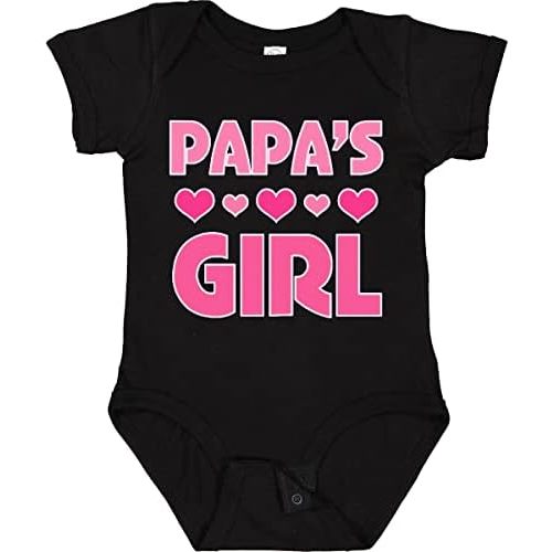 inktastic Papas Girl Granddaughter Baby Bodysuit