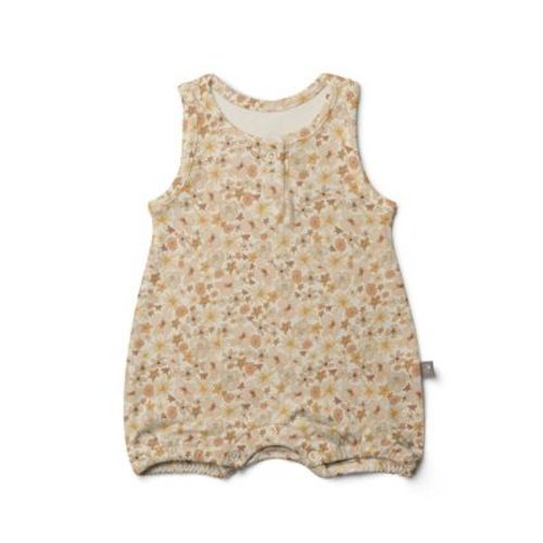 Goumi Quick Change Romper - Sea Glass 3-6m