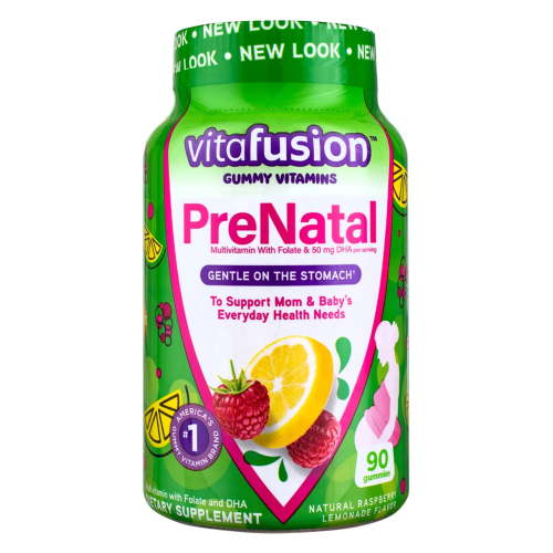 Vitafusion Prenatal Dha And Folic Acid Gummy Vitamins, 90 each by Vitafusion (Pack of 3)