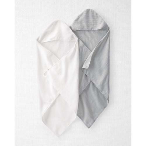 Baby 2-Pack Organic Cotton Towels - Little Planet | Carter's