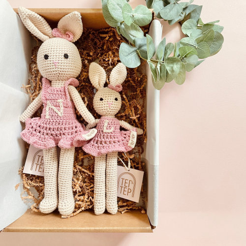 Personalized Baby Girl Gift Personalized New Baby Gift Big Sister Doll Big Sister Little Sister Doll Gift Baby Girl Shower Gift New Mom Gift