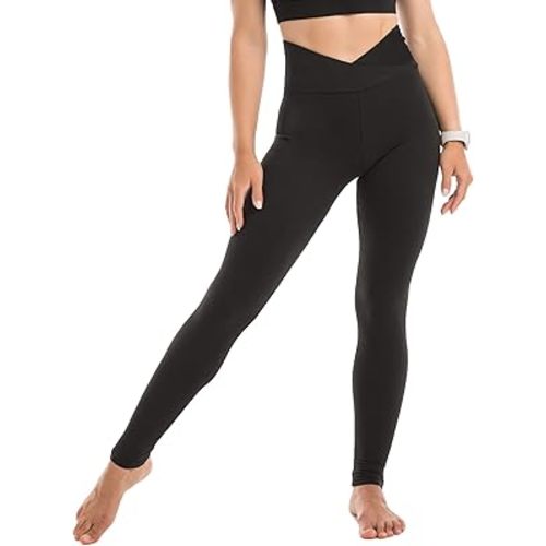 SINOPHANT High Waisted Leggings for Women - Full Length Capri Buttery Soft Yoga Pants for Workout Athletic