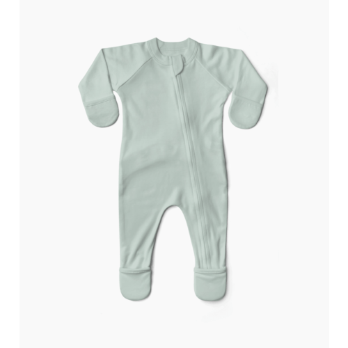 Goumi Kids Grow With You Footie- Snug Fit - Midnight, 0-3 M