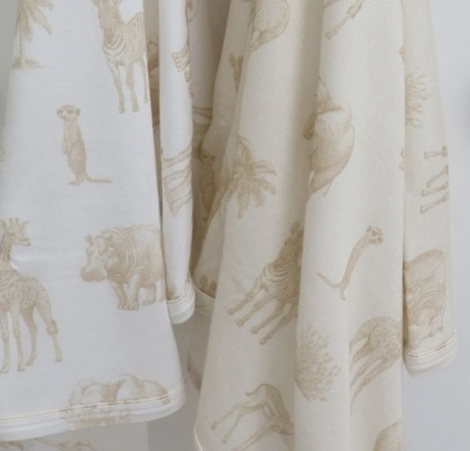 Bubba Blue Serengeti Jersey Wraps 2 Pack in Cream | MYER