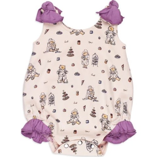 x Paddington Bear™ Organic Cotton Ruffle Bodysuit