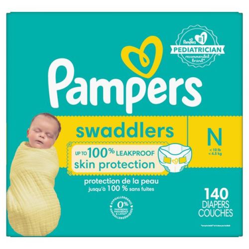 Pampers Swaddlers Active Baby Newborn Diapers Size 0 - 31ct