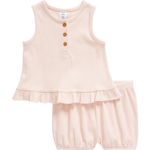 Rib Tank Top & Shorts Set